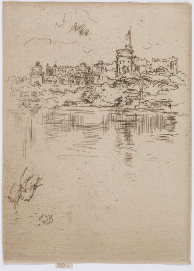Windsori kastély alkotó: James Abbott McNeill Whistler