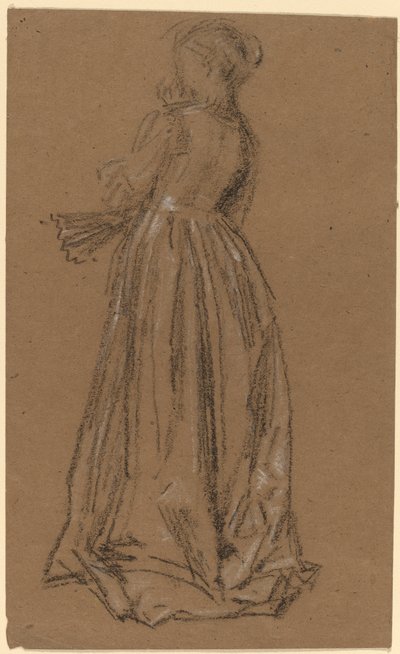 Nő ventilátorral alkotó: James Abbott McNeill Whistler