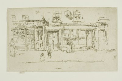 York Street, Westminster alkotó: James Abbott McNeill Whistler