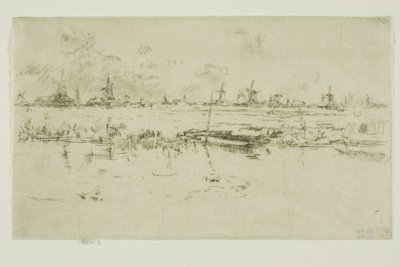 Zaandam alkotó: James Abbott McNeill Whistler
