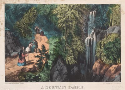 A Mountain Ramble, c. 1872-74. alkotó: James Merritt Ives