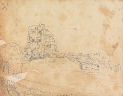 Corfe kastély alkotó: James Moore