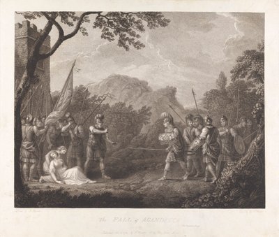 Aganecca bukása, 1783 alkotó: James Parker