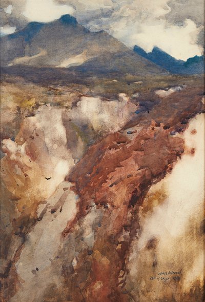 Isle of Skye (akvarell) alkotó: James Paterson