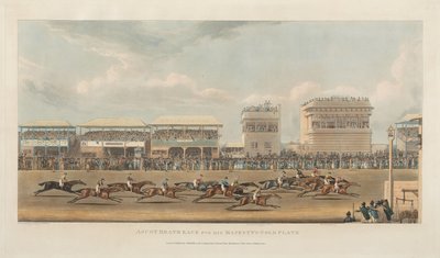 Ascot Heath-i lóverseny Őfelsége aranytáljáért alkotó: James Pollard