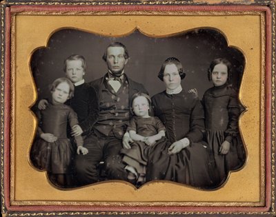Egy család portréja,c. 1848 (fotó) alkotó: James Presley Ball