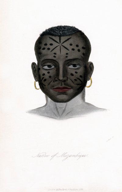 Mozambikban született, 1850 körül. alkotó: James Prichard