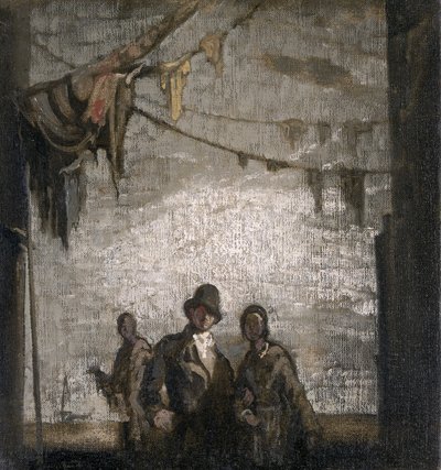 "Rong Alley", 1886-1941 alkotó: James Pryde
