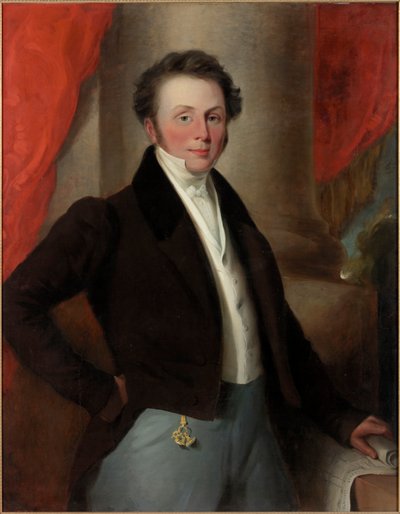 Richard Grainger portréja, 1827 körül alkotó: James Ramsay