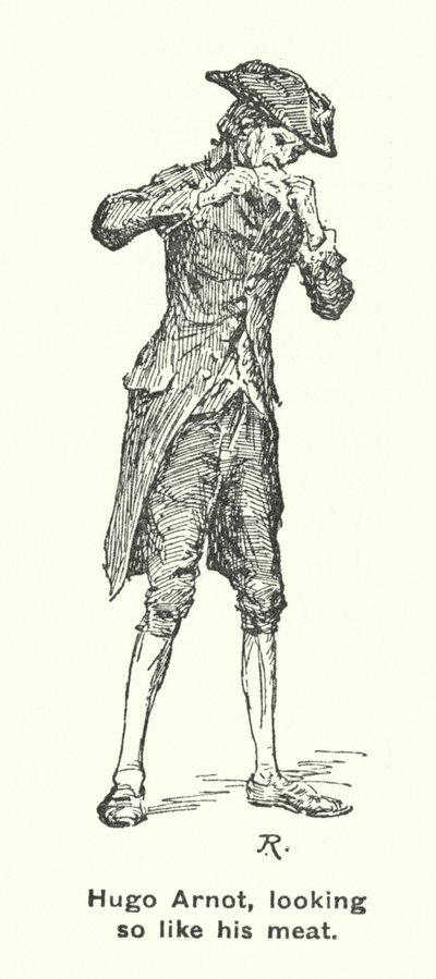 Hugo Arnot, annyira hasonlít a húsára (litho) alkotó: James Riddel