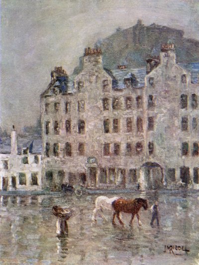 White Hart Inn, Grassmarket alkotó: James Riddel