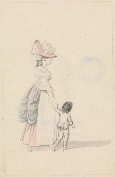Nő és Gyermek alkotó: James Roberts
