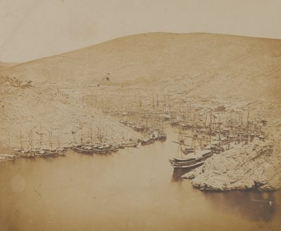 Balaklava kikötő, 1855 alkotó: James Robertson