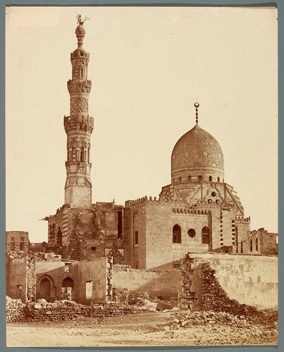 Egyiptom. Kairó. Qaitbay szultán sírkomplexuma (1472-1474) alkotó: James Robertson