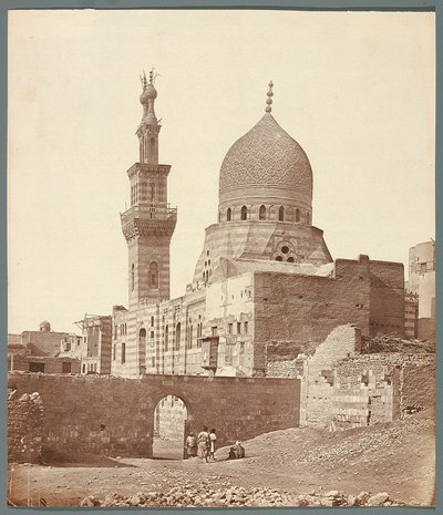 Egyiptom. Kairó. Kani Bey Ar-Rammah mamlúk emír vallási sírkomplexuma (1503) alkotó: James Robertson