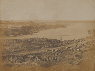 Fort Nicholas, Szevasztopol, 1855 alkotó: James Robertson