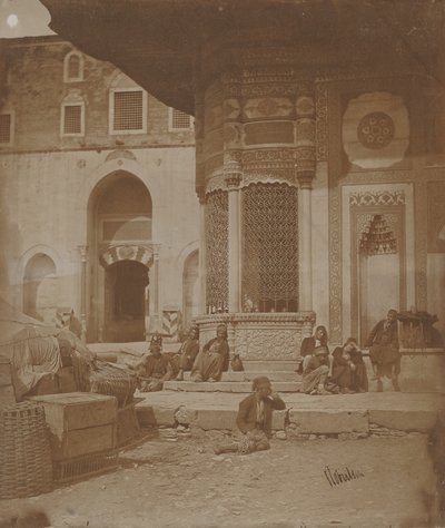 A császári palota kapuja és Ahmed III-kútja alkotó: James Robertson
