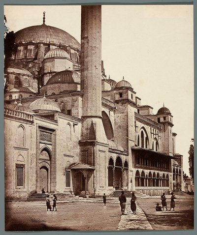 „La Sulimanie” [Isztambul. Szulejmán-mecset] alkotó: James Robertson