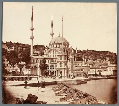 „Tophanna mecsete” [Isztambul. Mecset Tophanéban] alkotó: James Robertson
