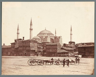 „Szent Szófia” [Isztambul. Ayasofya-mecset (Hagia Sophia)] alkotó: James Robertson