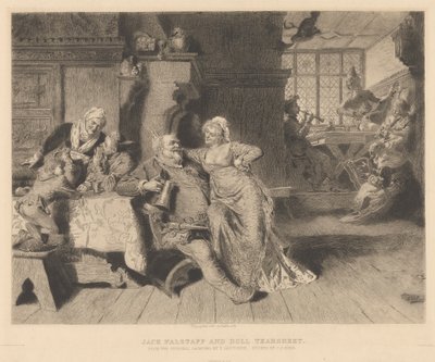 Jack Falstaff és Doll Tearsheet alkotó: James S. King