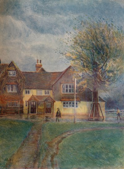 "Abinger Hatch Inn", 1911, 1914 alkotó: James S Ogilvy