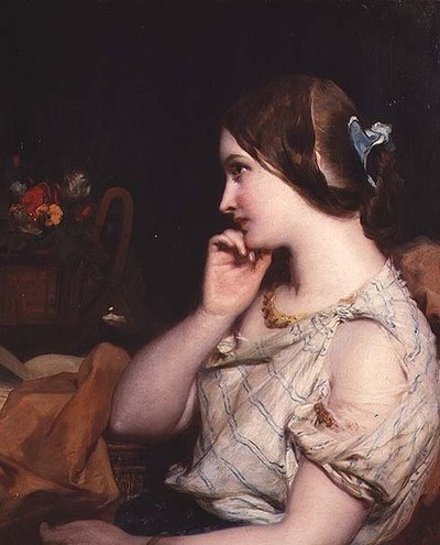 Elmélkedés alkotó: James Sant