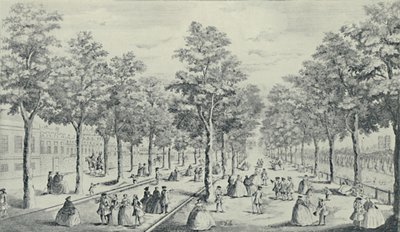 Társaság a bevásárlóközpontban, 1741, 1920 alkotó: James Smith