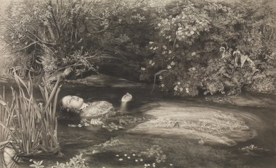 Ophelia Shakespeare, Hamlet, 4. felvonás, 7. jelenet, 1866. március 1. alkotó: James Stephenson