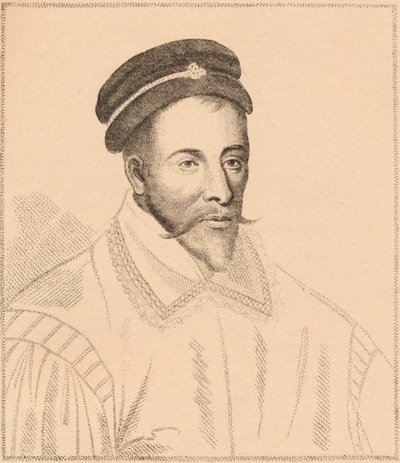 John Maitland, Thirlestane 1. Lord Maitlandje, 1537-1595, 1889 alkotó: James Stillie