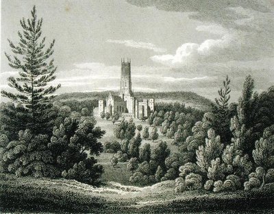 Fonthill apátság a Beaconból alkotó: James Storer