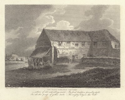 Robert Bloomfield, költő: The Place Farm, Thetford közelében (metszet) alkotó: James Storer