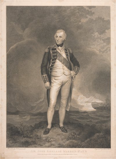 Sir John Borlase Warren alkotó: James Stow