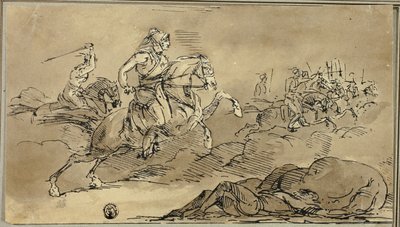 A lovasság csatába indul alkotó: James Stuart