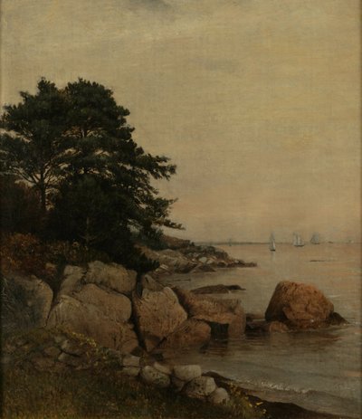 Beverly Rocks, 1860 körül (olaj, vászon) alkotó: James Suydam