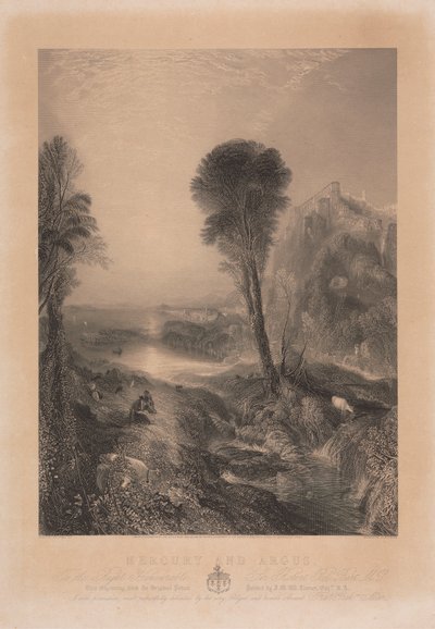 Merkúr és Argus alkotó: James T. Willmore