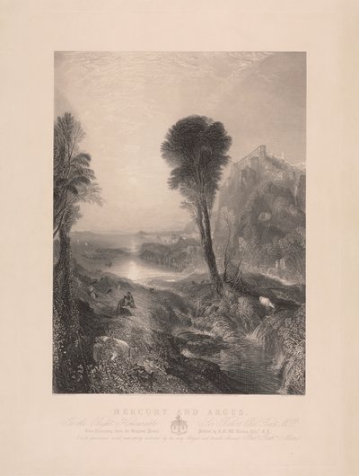Merkúr és Argus alkotó: James T. Willmore