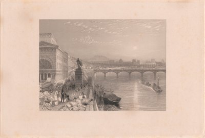 Párizs a Barriere de Passy-tól alkotó: James T. Willmore