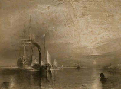 Az öreg Temeraire alkotó: James Tibbitts Willmore
