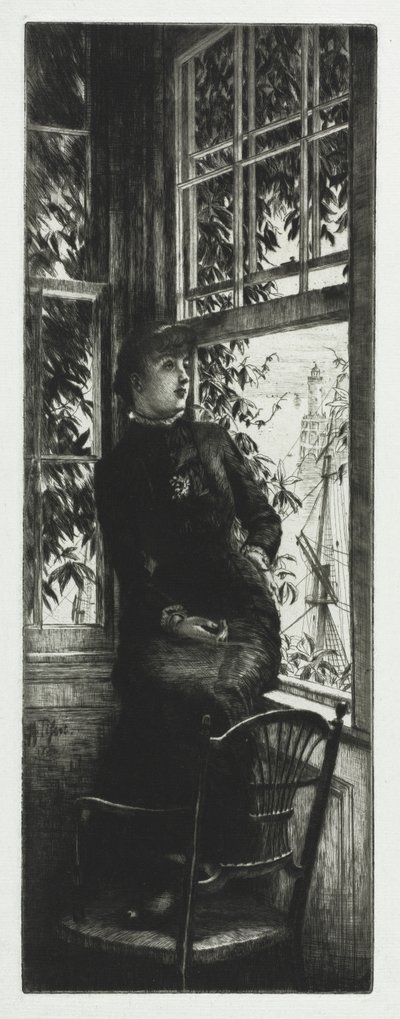 A tengerparton alkotó: James Tissot