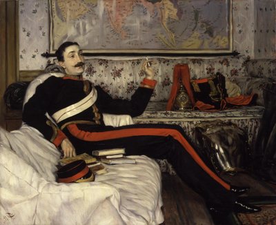 Frederick Gustavus Burnaby kapitány alkotó: James Tissot