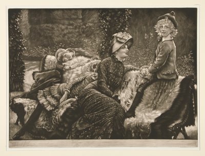 A kerti pad alkotó: James Tissot