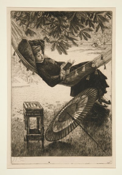 A Függőágy alkotó: James Tissot