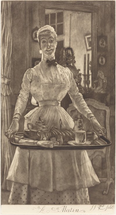 Le Matin Morning, 1886. alkotó: James Tissot