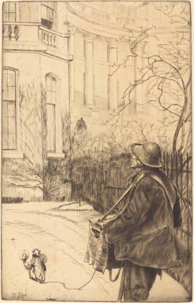 Az orgonacsiszoló, 1878. alkotó: James Tissot