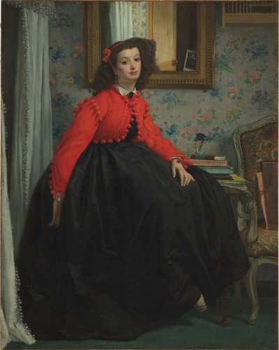 Miss L. L. L. portréja alkotó: James Tissot