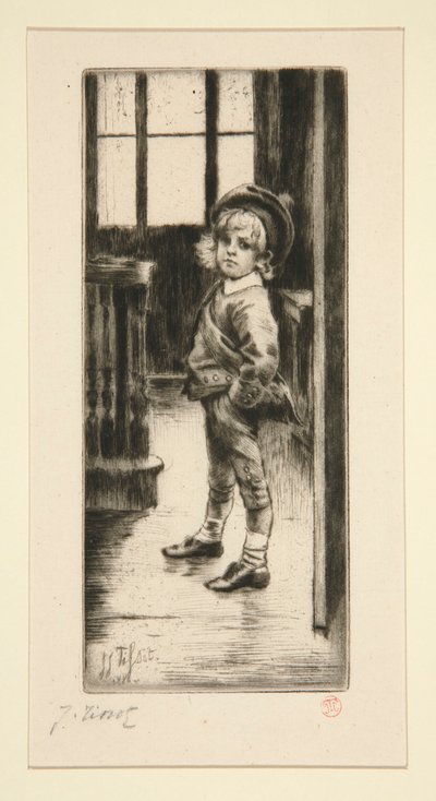 Sa Premi?re Culotte [első pár nadrág] alkotó: James Tissot
