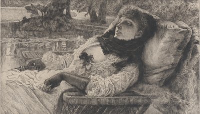 Nyári este, 1881. alkotó: James Tissot