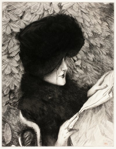 Az újság alkotó: James Tissot