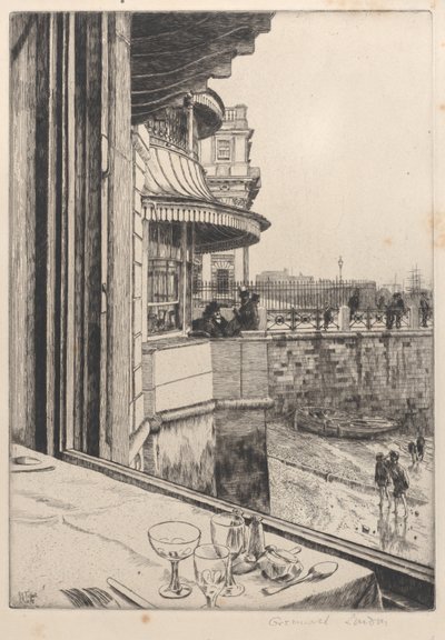 Trafalgar Tavern, Greenwich, 1878. alkotó: James Tissot